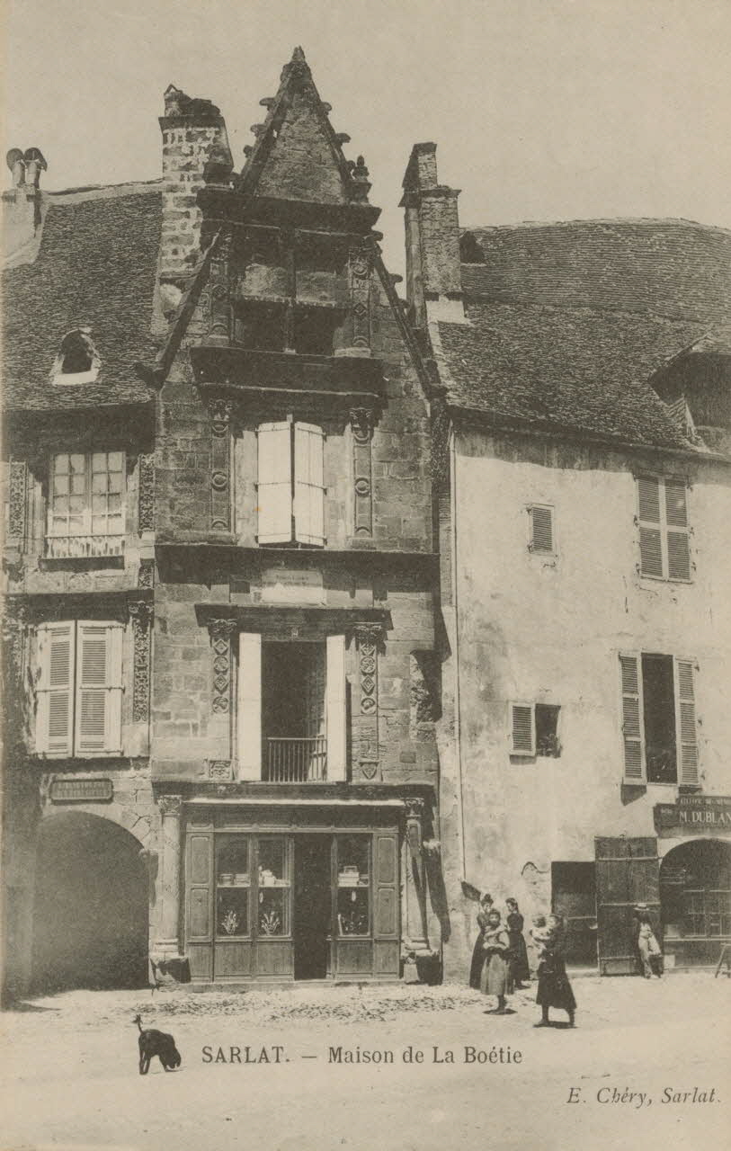 carte postale MAISON DE LA BOETIE Dordogne 1903-1920 015326 Photo