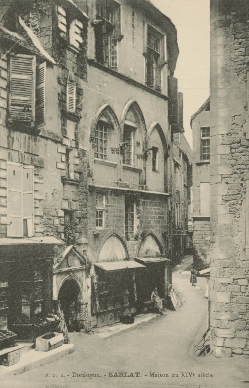 carte postale MAISON DU 14EME SIECLE Dordogne 1903-1920 015328 Photo