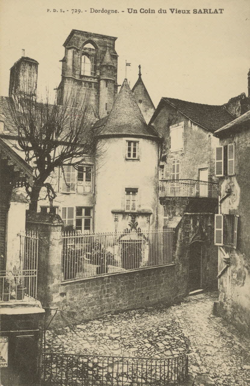carte postale UN COIN DU VIEUX SARLAT Dordogne 1903-1920 015329 Photo