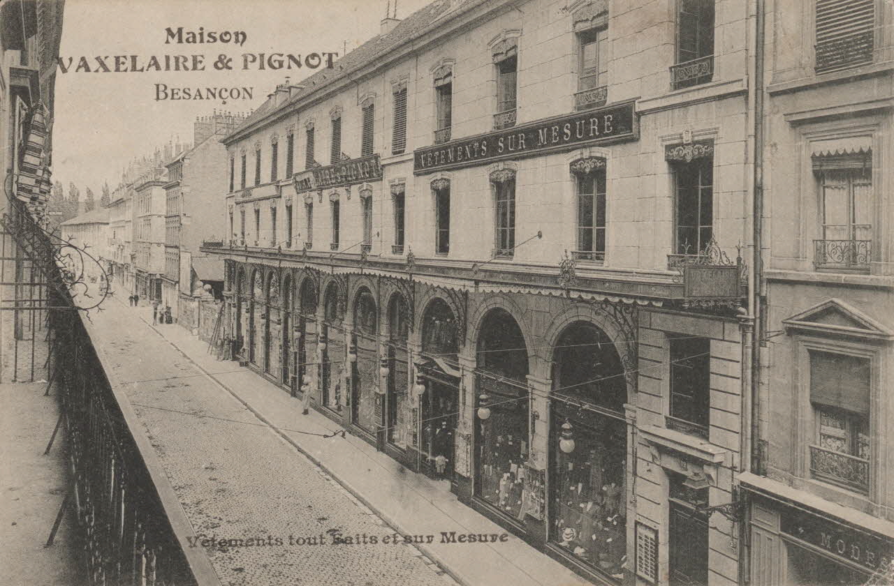 carte postale VETEMENTS SUR MESURE Doubs 1909 015660 Photo