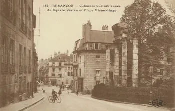 carte postale COLONNES CORINTHIENNES Doubs 1903-1920 015662 Photo