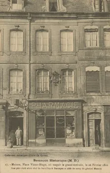 carte postale MAISON DE VICTOR HUGO Doubs 1903-1920 015664 Photo