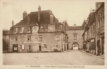 carte postale VIEILLES MAISON RENAISSANCE Doubs 1903-1920 015666 Photo