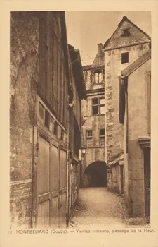 carte postale VIEILLES MAISONS Doubs 1903-1920 015674 Photo