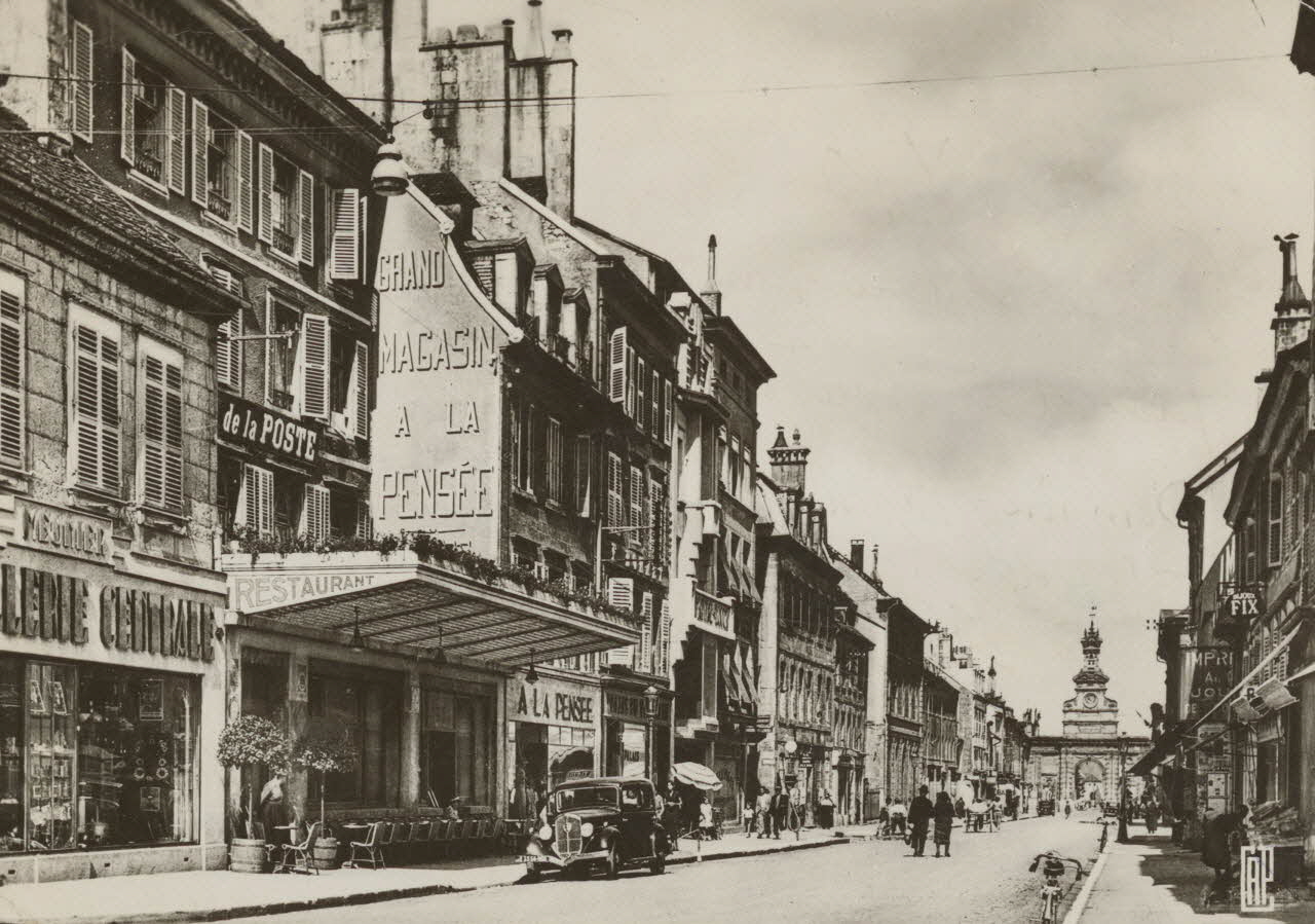 carte postale GRANDE RUE Doubs 1952 015682  Photo