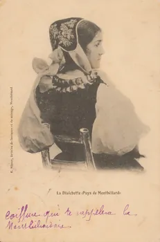 carte postale LA DIAICHOTTE Doubs 1908 015693 Photo
