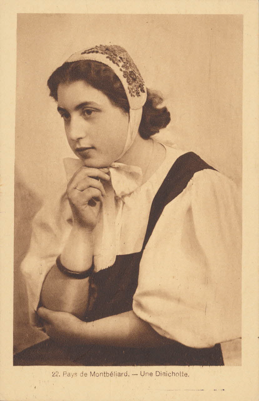 carte postale UNE DIAICHOTTE Doubs 1903-1950 015696 Photo