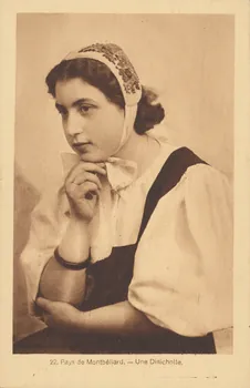 carte postale UNE DIAICHOTTE Doubs 1903-1950 015696 Photo
