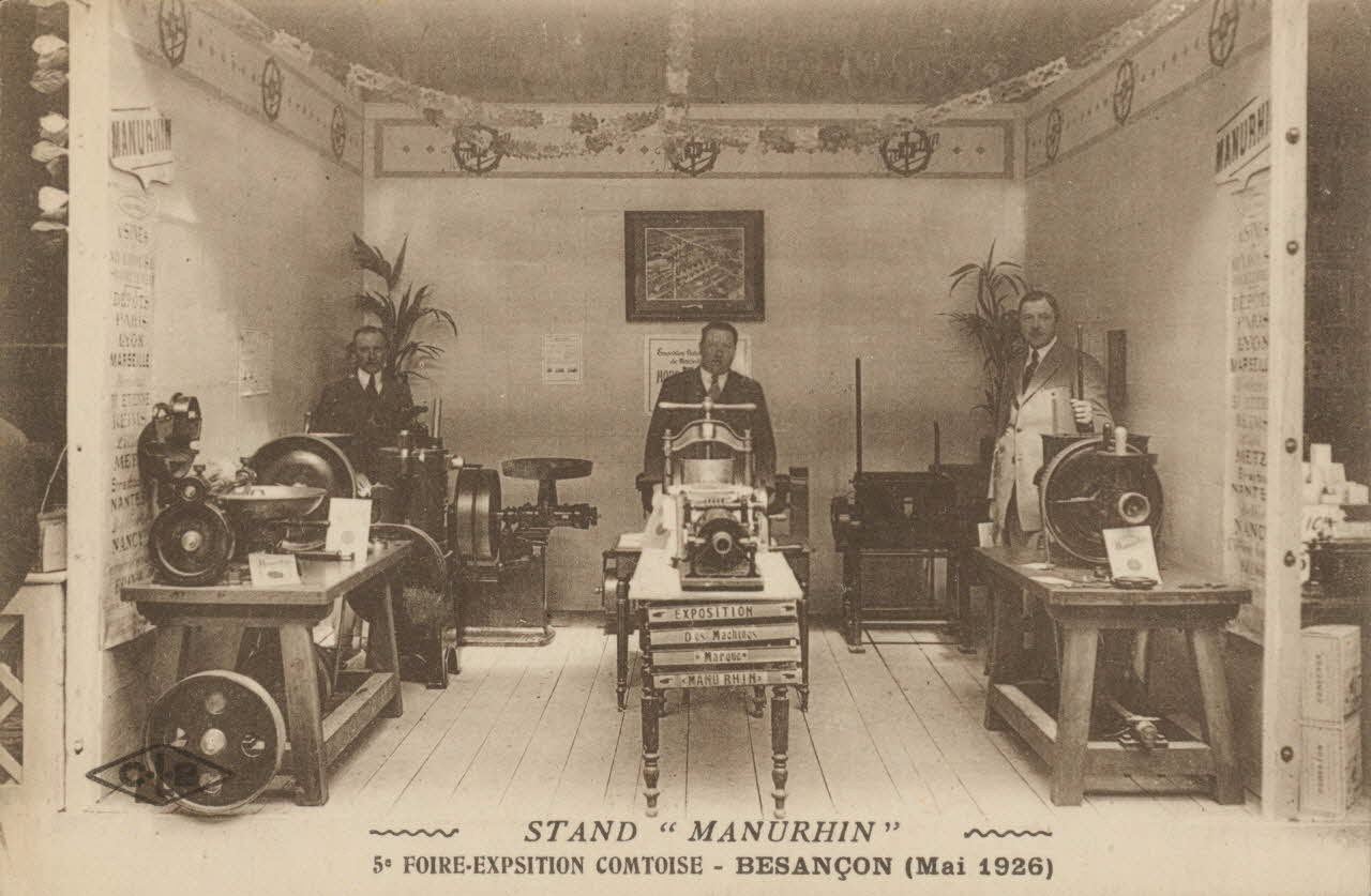 carte postale 5E FOIRE-EXPOSITION COMTOISE Doubs 1926 015708 Photo