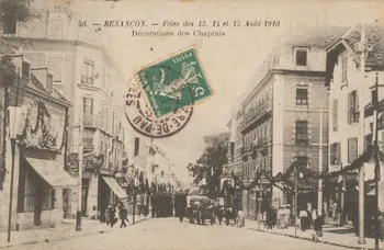carte postale DECORATION DES CHAPRAIS Doubs 1911 015712 Photo