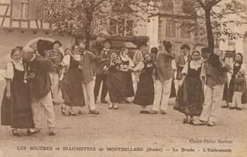 carte postale LES BOUEBES ET DIACHOTTES Doubs 1903-1950 015740 Photo