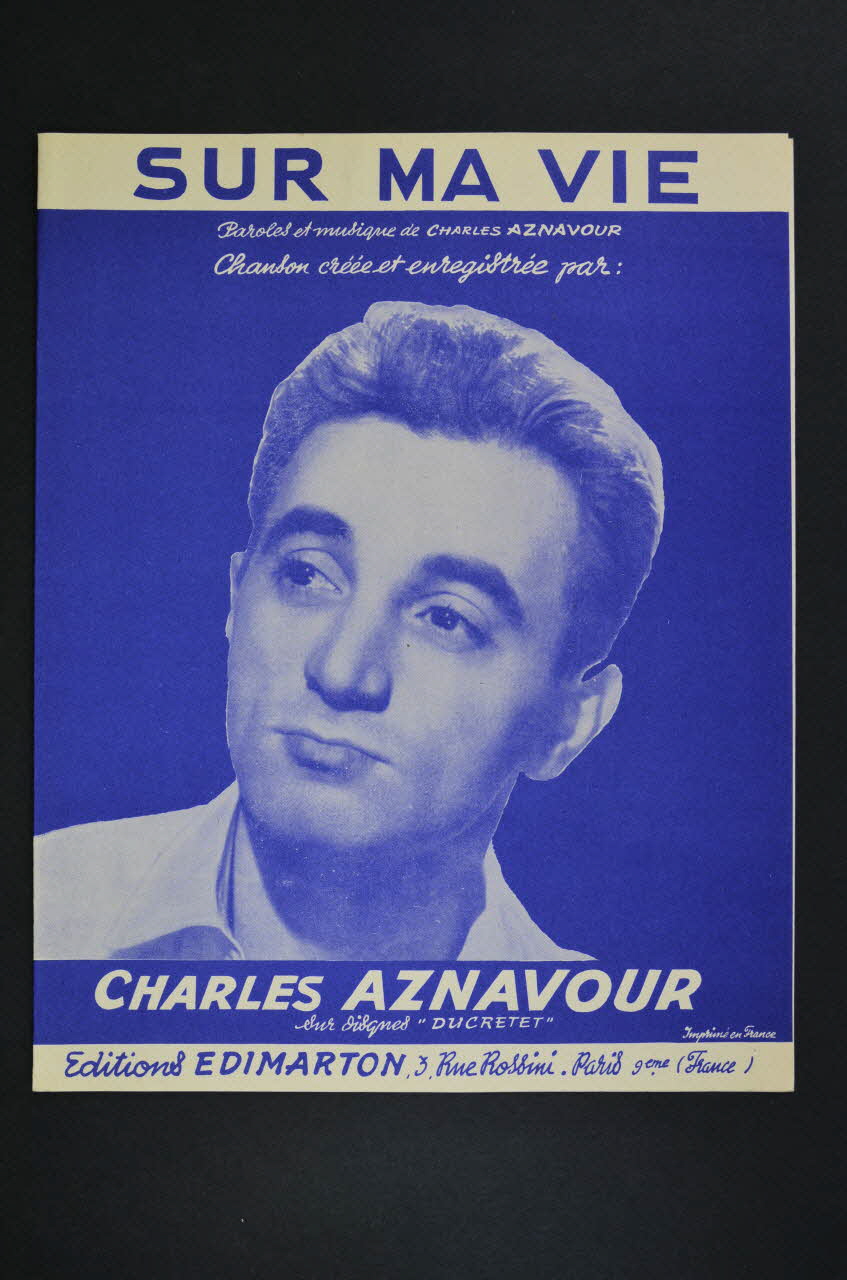 chanson petit format 1969.88.243 Photo Mucem