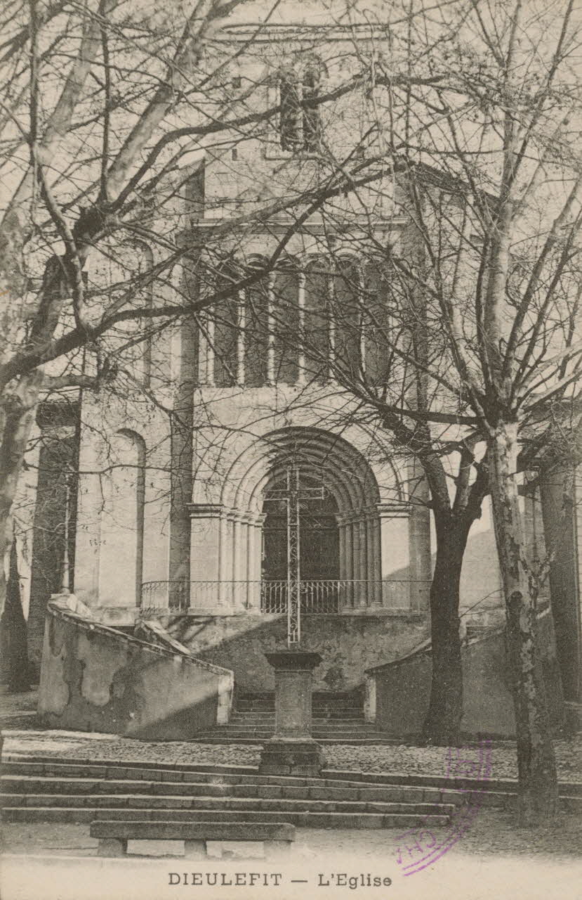 carte postale L'EGLISE Drôme 1915 015981 Photo