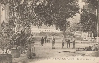 carte postale PORTRAIT DES FRERES Drôme 1903-1920 016034  Photo
