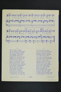 Charles Aznavour ; Star Music, Editions; chanson petit format 1960 1969.88.244 Photo Mucem