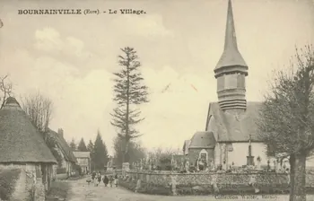 carte postale LE VILLAGE Eure 1905 016183 Photo
