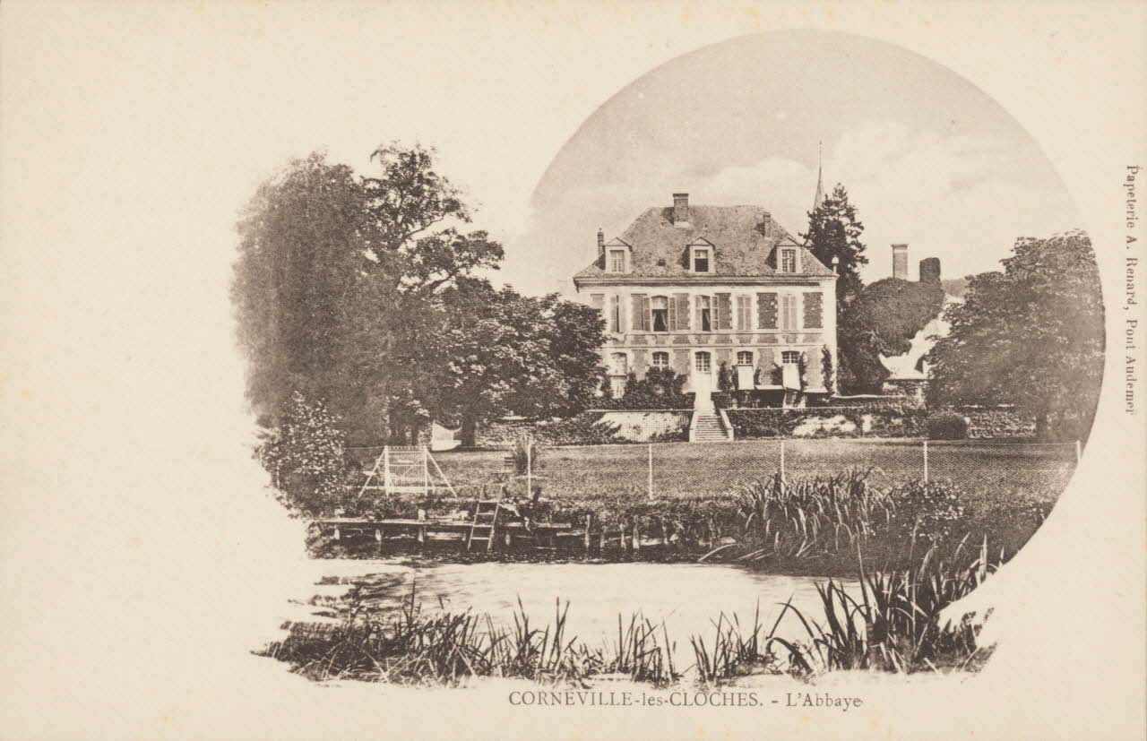 carte postale L'ABBAYE Eure 1903 016189 Photo