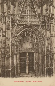 carte postale EGLISE ; PORTAIL NORD Eure 1903-1920 016230 Photo