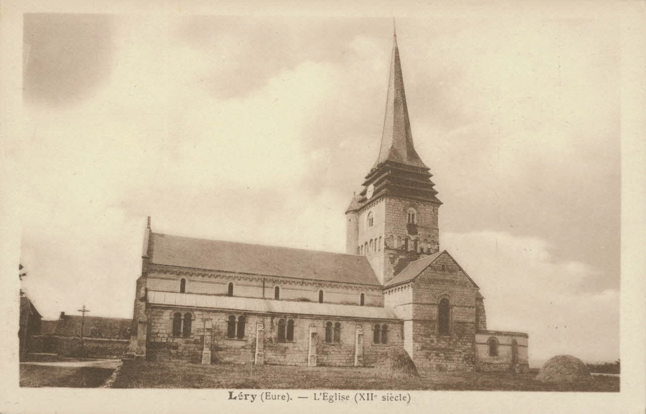 carte postale L'EGLISE (XIIe SIECLE) Eure 1903-1920 016248  Photo