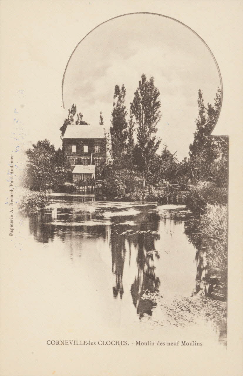 carte postale MOULIN DES NEUF MOULINS Eure 1903 016319 Photo