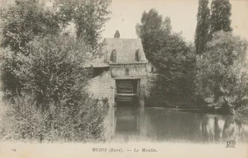 carte postale MUIDS-LE MOULIN Eure 1903-1950 016328  Photo