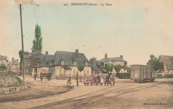 carte postale LA PLACE Eure 1907 016353  Photo