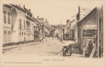 carte postale RUE DE PARIS Eure 1903 016369 Photo