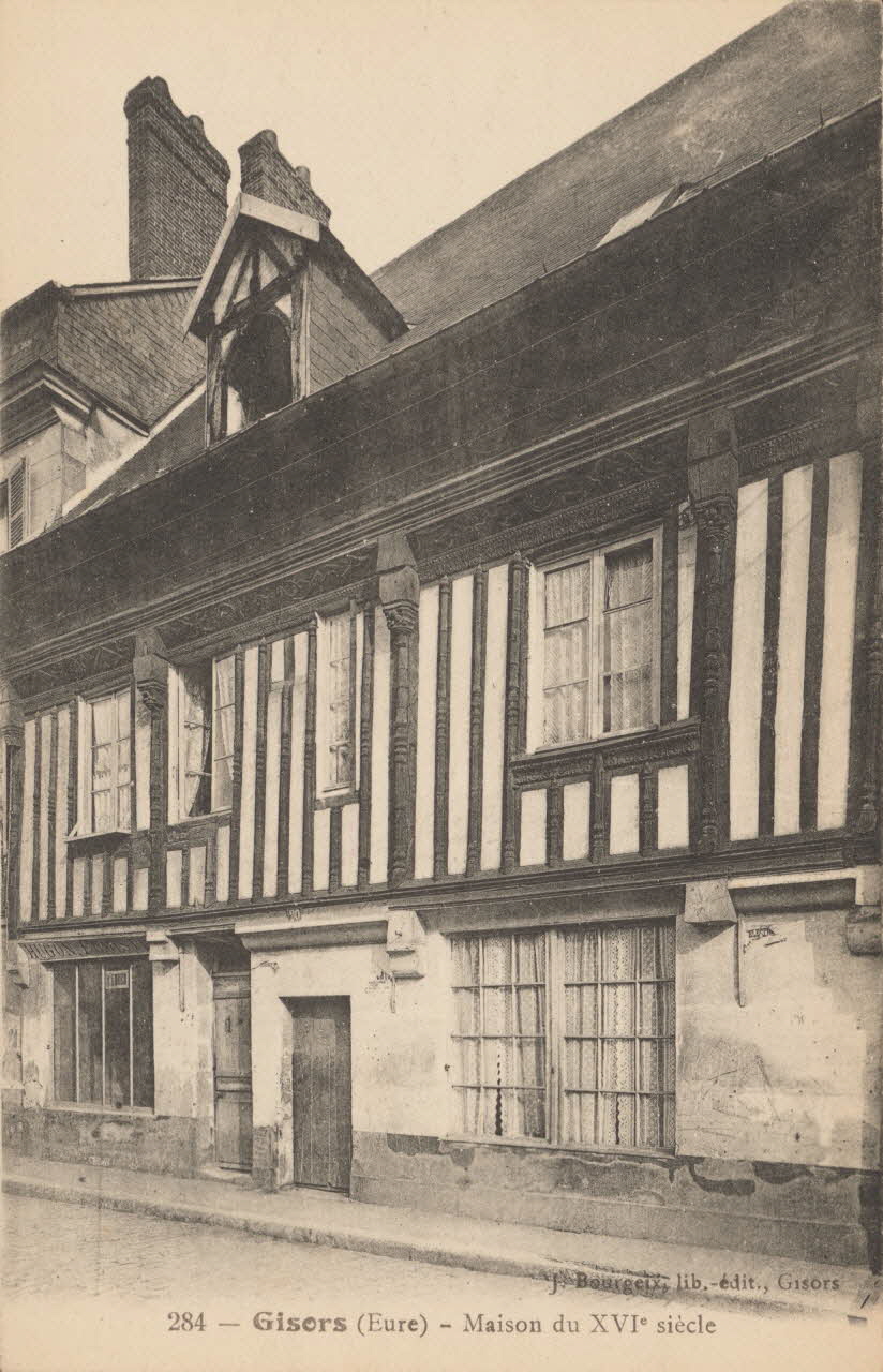 carte postale MAISON DU 16EME SIECLE Eure 1903-1920 016372  Photo