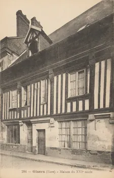 carte postale MAISON DU 16EME SIECLE Eure 1903-1920 016372 Photo