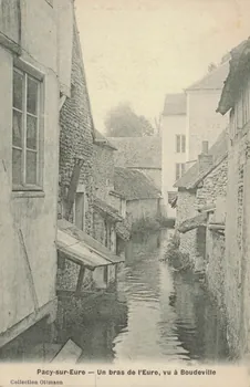 carte postale UN BRAS DE L'EURE Eure 1903-1920 016390 Photo
