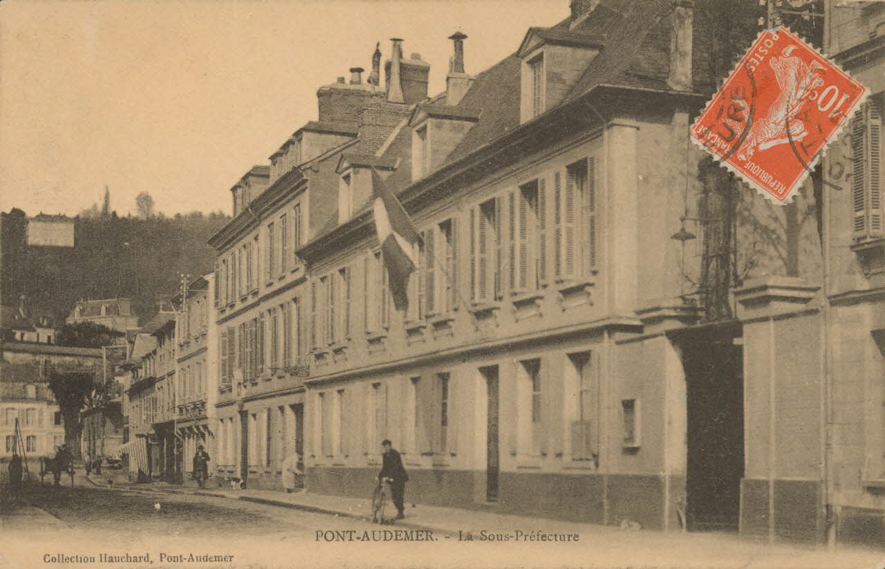 carte postale LA SOUS PREFECTURE Eure 1904 016394 Photo