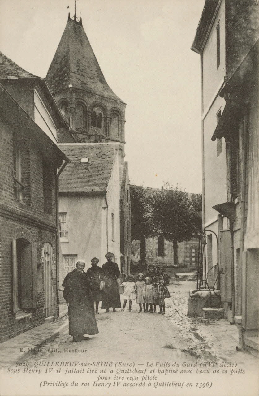 carte postale LE PUITS DU GARD, 16EME SIECLE Eure 1903-1920 016405 Photo
