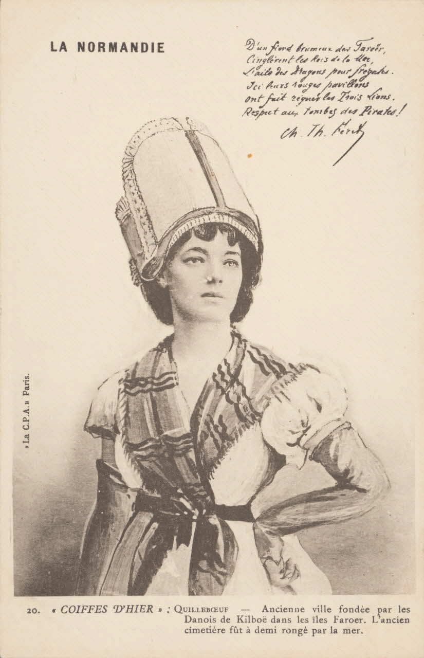 carte postale COIFFES D'HIER Eure 1903 016436 Photo