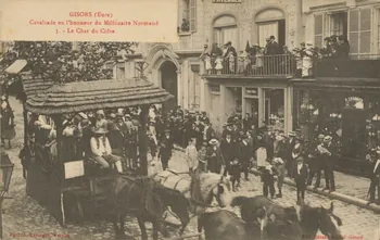 carte postale LE CHAR DU CIDRE Eure 1903-1920 016467 Photo