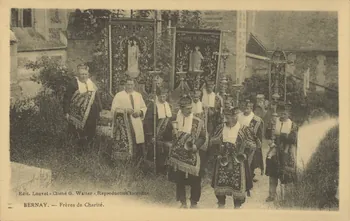 carte postale FRERES DE CHARITE Eure 1931 016482  Photo