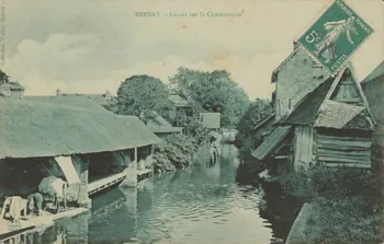 carte postale LAVOIR SUR LA CHARENTONNE Eure 1903-1920 016497  Photo