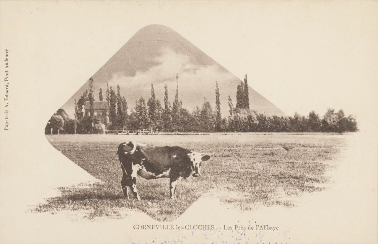 carte postale LES PRES DE L'ABBAYE Eure 1903 016506 Photo