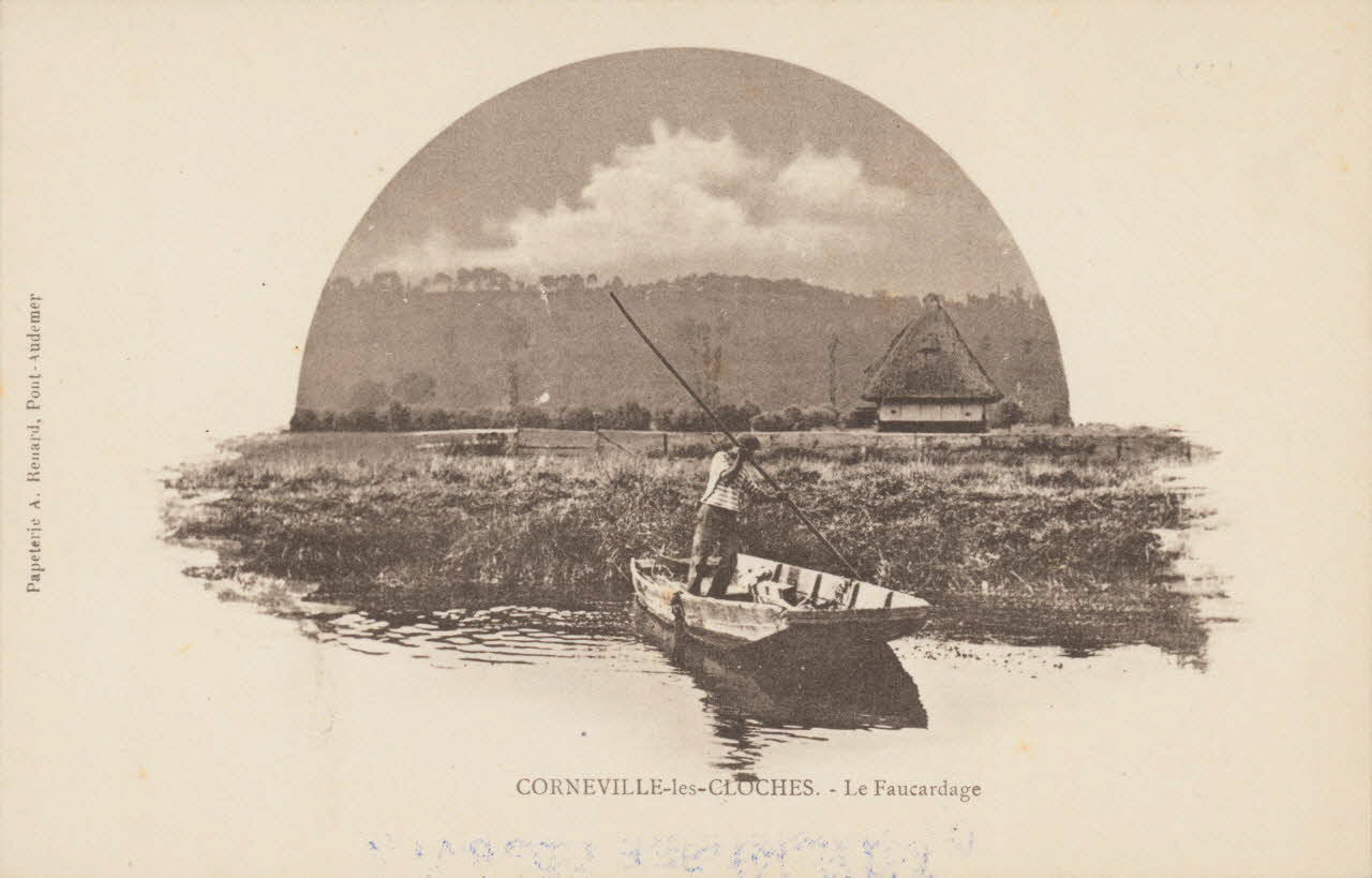 carte postale LE FAUCARDAGE Eure 1903 016508 Photo
