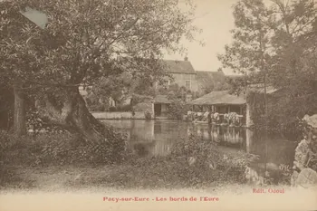carte postale LES BORDS DE L'EURE Eure 1903-1950 016527 Photo