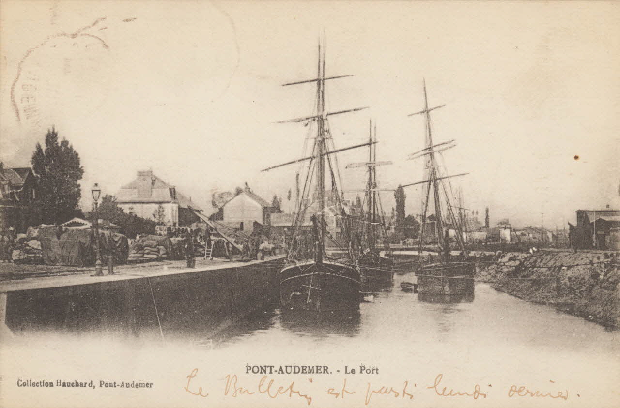 carte postale LE PORT Eure 1917 016766 Photo