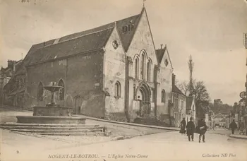 carte postale L'EGLISE NOTRE-DAME Eure-et-Loir 1904 016930 Photo