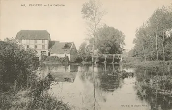 carte postale CLOYES-LA GALLOIRE Eure-et-Loir 1903-1950 017328 Photo