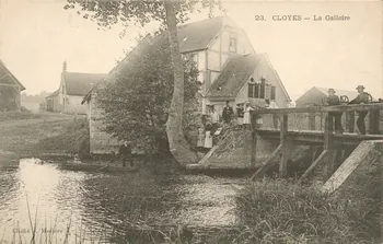 carte postale CLOYES-LA GALLOIRE Eure-et-Loir 1903-1950 017329 Photo