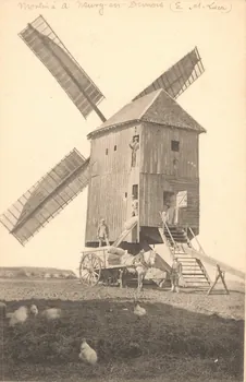 carte postale NEUVY EN DUNOIS-MOULIN Eure-et-Loir 1903-1950 017353 Photo