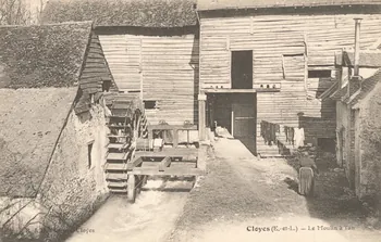 carte postale CLOYES LE MOULIN A TAN Eure-et-Loir 1903-1950 017383 Photo