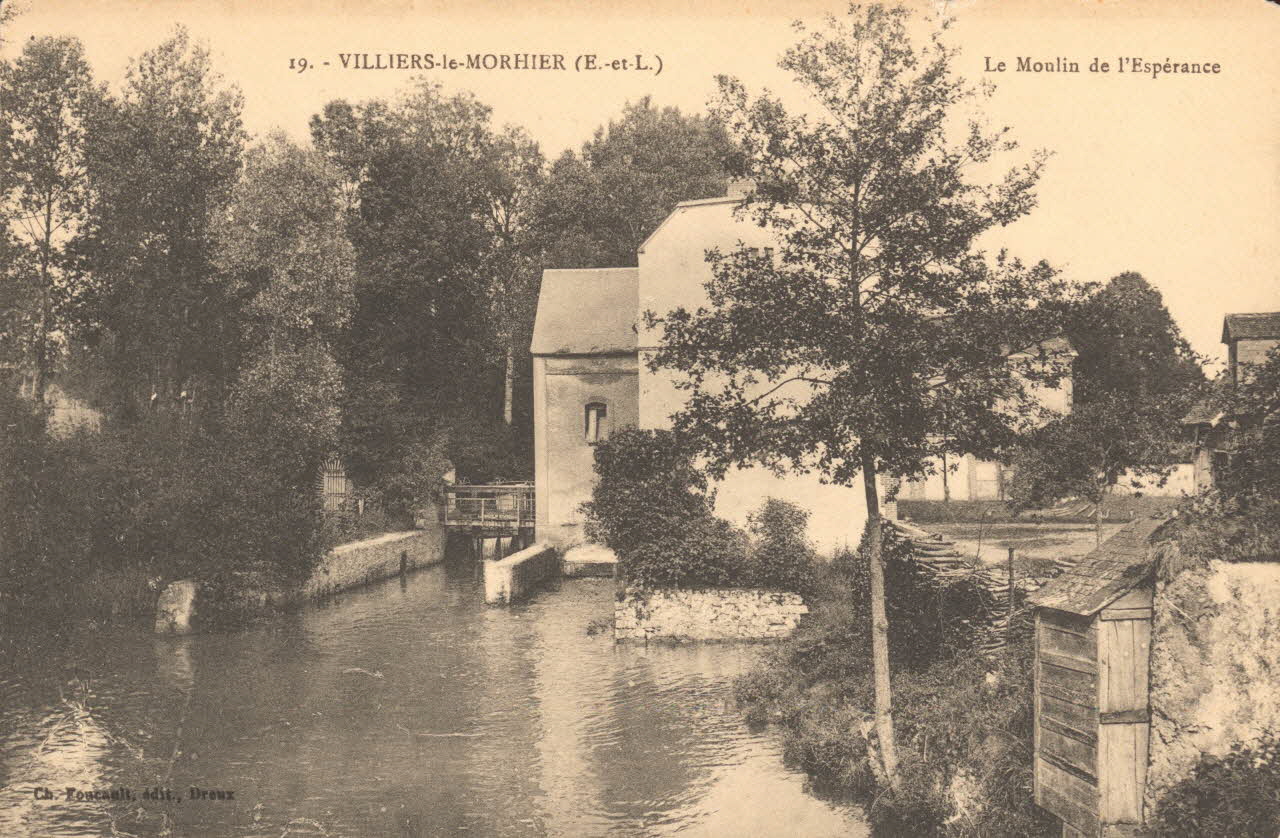 carte postale MOULIN DE L'ESPERANCE Eure-et-Loir 1903-1950 017401 Photo
