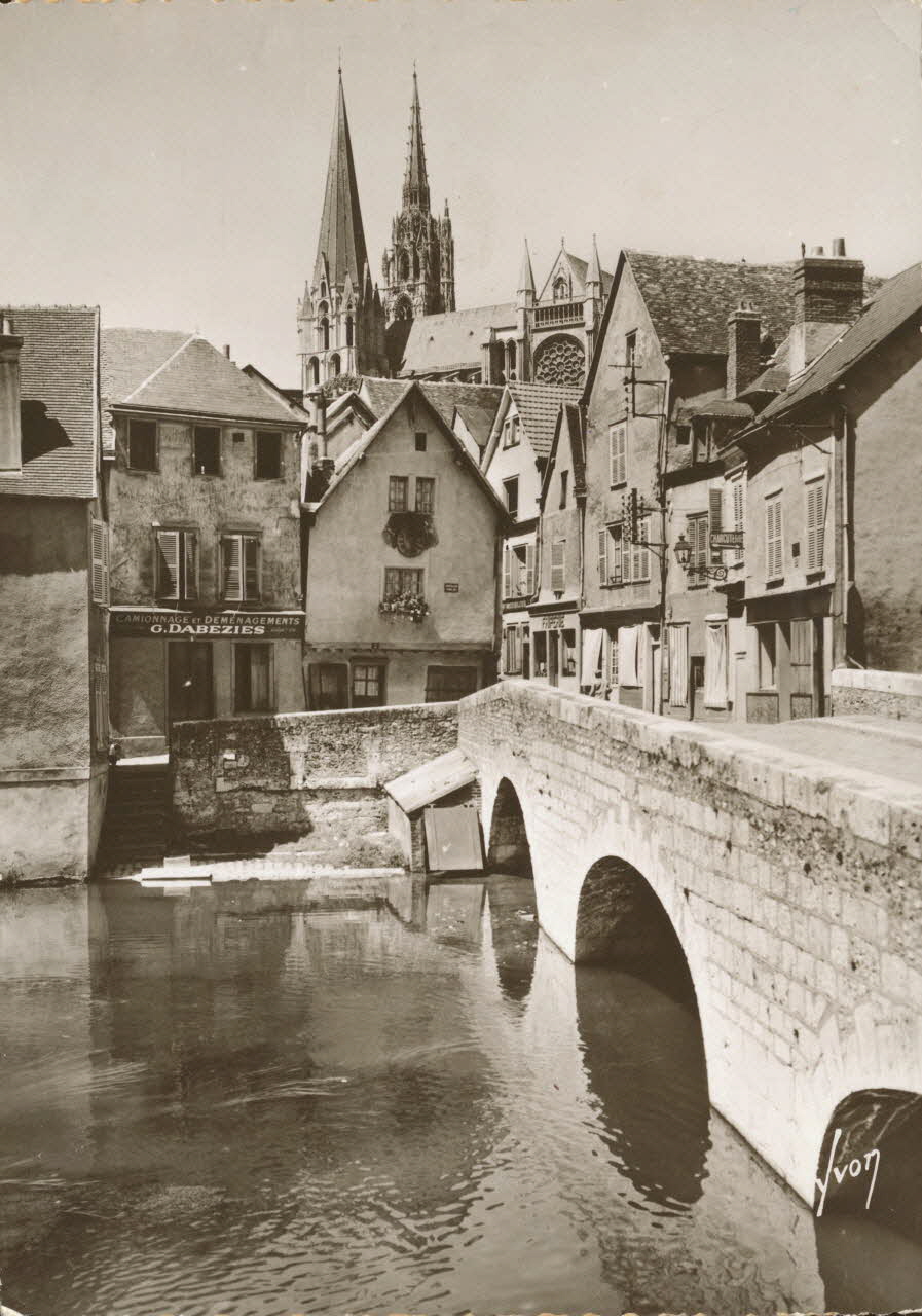 carte postale CHARTRES Eure-et-Loir 1950 017410 Photo