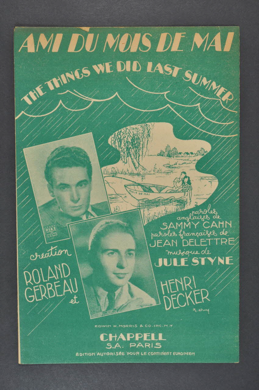 partition de musique petit format 1969.88.272 Photo Mucem