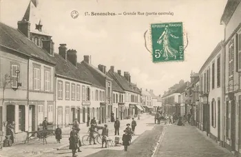 carte postale GRANDE RUE Eure-et-Loir 1903-1920 017485 Photo