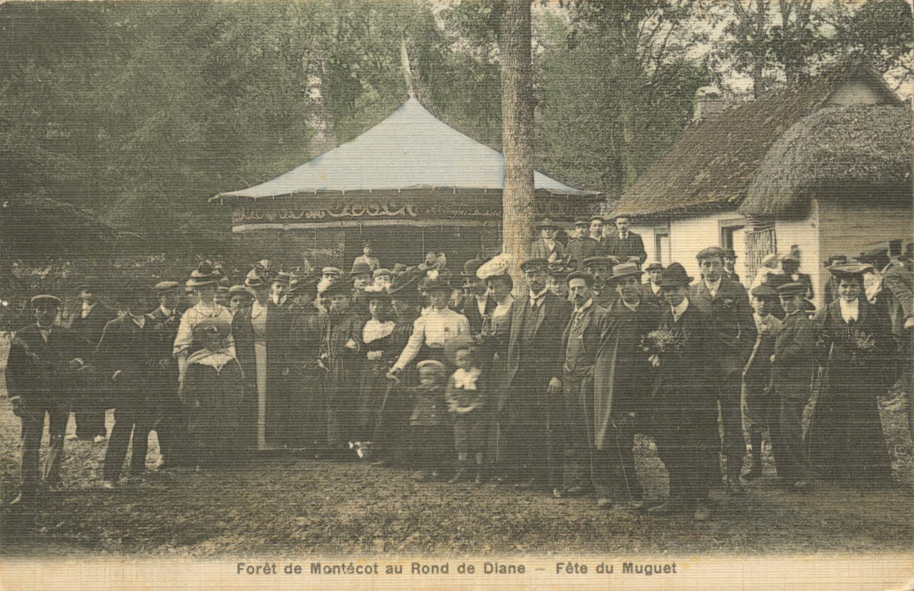 carte postale FETE DU MUGUET 1907 017523 Photo